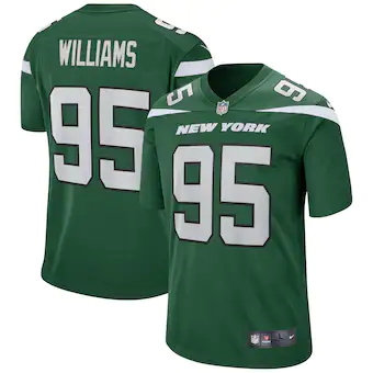 mens nike quinnen williams gotham green new york jets game 